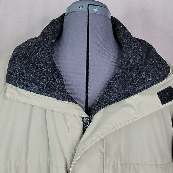 ST. JOHN'S BAY Tan Insulated Coat Large - Picture 2 of 13
